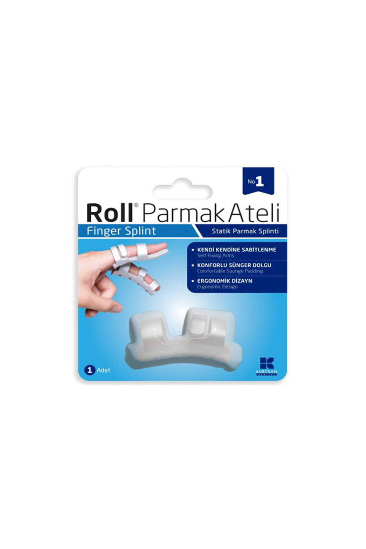 1_org_zoom-122.jpg Roll Parmak Ateli - Statik Parmak Splinti - No:1 - 4.5Cm - Görsel 1