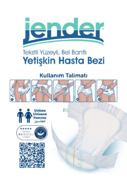 Jender Belbantlı Large 30'lu 120 Adet - Görsel 3