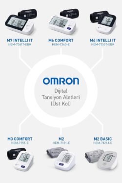 Omron M2 Basıc Hem-7121J-E Üst Koldan Ölçer Dijital Tansiyon Aleti - Görsel 4