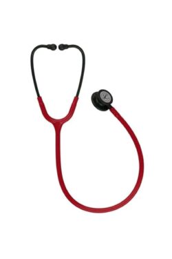 3M Littmann Classic Iıı Stetoskop 5868, Siyah Dinleme Çanı, 27 Inç, Bordo Hortum - Görsel 2