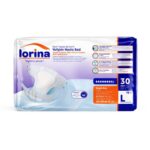 Lorina Lorina Belbantlı Hasta Bezi Large 30'Lu 120 Adet