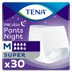 Tena ProSkin Pants Night Medium Orta Beden Gece için Süper Emici Külot 30 lu paket - Görsel 3