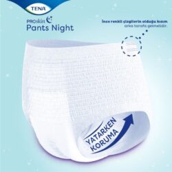 Tena ProSkin Pants Night Medium Orta Beden Gece için Süper Emici Külot 30 lu paket - Görsel 5