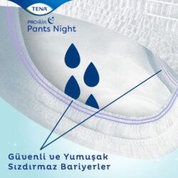 Tena ProSkin Pants Night Medium Orta Beden Gece için Süper Emici Külot 30 lu paket - Görsel 9