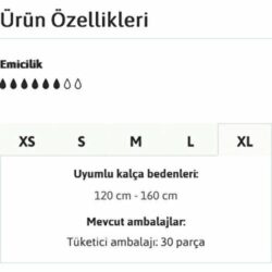 Tena Proskin Slip Plus 6 damla Ekstra Büyük Boy Xlarge Belbantlı Hasta Bezi 30'lu 3 paket / 90 adet - Görsel 6